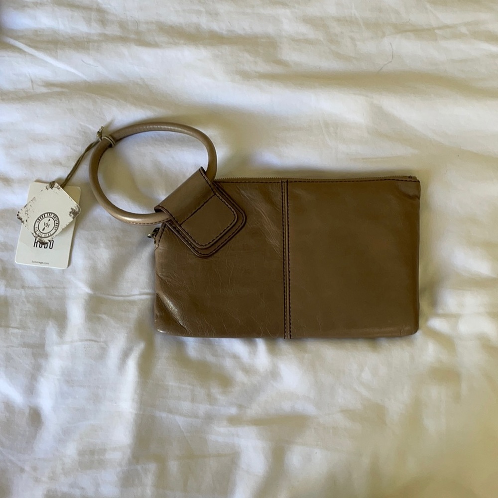 Leather clutch